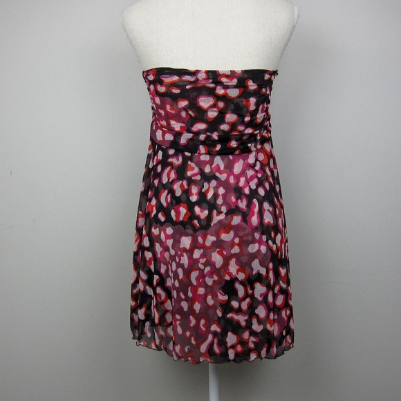 DVF strapless flowy silk top - Picture 3 of 8